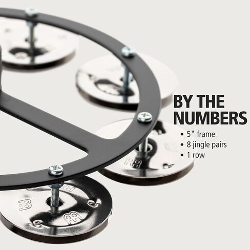 Meinl Cymbals HTHH1BK Mountable Hihat Tambourine with Steel Jingles (VIDEO) in Saudi Arabia