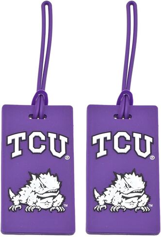 حزمة من 2 بطاقات الأمتعة من Texas Christian Horned Frogs (TCU). in Kuwait
