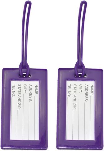 حزمة من 2 بطاقات الأمتعة من Texas Christian Horned Frogs (TCU). in Kuwait