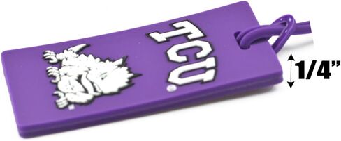 حزمة من 2 بطاقات الأمتعة من Texas Christian Horned Frogs (TCU). in Kuwait