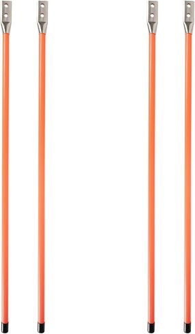 علامات دليل شفرة محراث الثلج مقاس 24 بوصة متوافقة مع Western 62595 Orange Pack of 4 in Kuwait