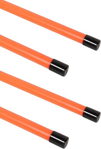 علامات دليل شفرة محراث الثلج مقاس 24 بوصة متوافقة مع Western 62595 Orange Pack of 4 in Kuwait