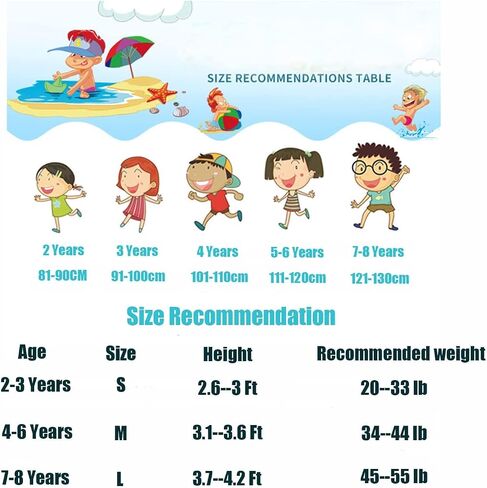 One-Piece Children Buoyancy Swimsuit Swim Vest Detachable Float Swimwear , Perfect for Kids or Baby Learn to Swimming in Saudi Arabia