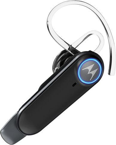 Motorola HK500+ Bluetooth Earpiece: Wireless Hands-Free Headset with Microphone, IPX4 Water Resistant, 7hr Battery Life, for Phone Calls, Compatible with iPhone and Cell Phones in Saudi Arabia