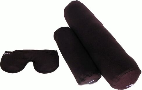 Meditation Kit, 3 Piece Yoga Set, Eye Pillow Buckwheat Hull Filled, Back Bolster/Cushion Fiber Filled, Neck Bolster Buckwheat Hull Filled in Saudi Arabia