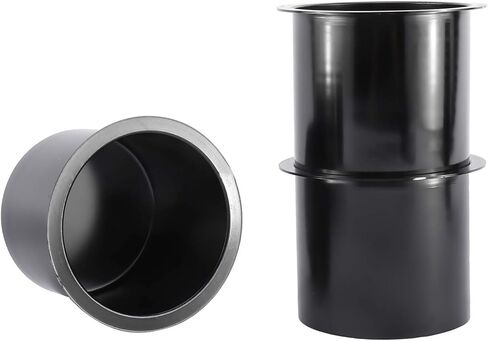 10 Pieces of Solid Aluminum Drop-in Drink Cup Holder for Boat,Table,Camper (10 Pack of Silver) in Saudi Arabia
