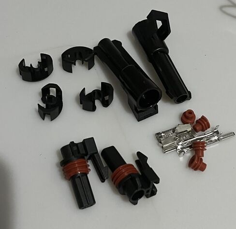 مجموعة موصلات الأسلاك الجانبية الموزعة مناسبة للمشترين SaltDogg Spreader TGS الباب الخلفي استبدال 3020301، مجموعة الذكور والإناث in Kuwait