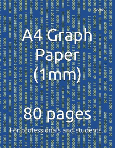 A4 Graph Paper (1mm / 10mm Grid), 80 pages: For professionals and students. in Saudi Arabia
