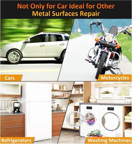 Auto Body Dent Repair Kit 58pcs Dent Puller Tools Paintless Dent Removal Kit with Golden Lifter, Small Hot Melt Glue Gun for Car Hail Damage Repair in Saudi Arabia