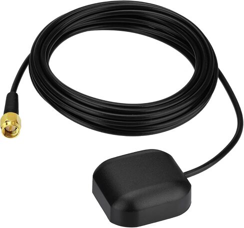 هوائي الملاحة GPS النشط SMA ذكر هوائي GPS مع 6 بوصة U.FL IPX IPEX إلى SMA كابل ضفيرة لـ 4G LTE GPS Tracker Locator نظام استقبال GPS للسيارة in Saudi Arabia