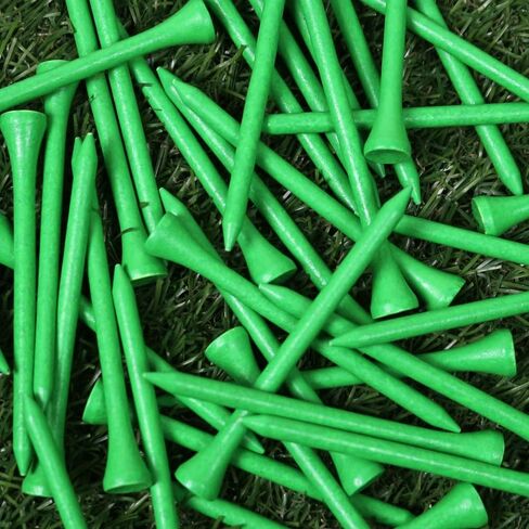 Wooden Golf Tees 3-1/4 inch 3.25 Inches Natural Wood Golf Tees in Bulk for Men Women Golfer Reduce Side Spin and Friction Durable 120pcs in Plastic Can in Saudi Arabia