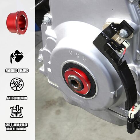 BILLFARO LS Timing Cover Alignment Tool,Front Seal Installer Seal Kit Anodized Coating Oil Pan Cover for LS Series Engines Ls1 Ls2 Ls3 Ls6 Ls Lq4 Lq9 4.8 5.3 5.7 6.0 6.2 (Red) in Saudi Arabia