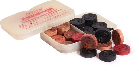 KD SISCAA Carrom Coin Carrom ملحق لوحة Carrom معتمد ومستخدم في البطولة الوطنية Carrom Board من قبل اتحاد Carrom الهندي (ممتاز) in Kuwait