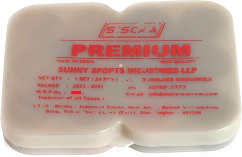 KD SISCAA Carrom Coin Carrom ملحق لوحة Carrom معتمد ومستخدم في البطولة الوطنية Carrom Board من قبل اتحاد Carrom الهندي (ممتاز) in Kuwait