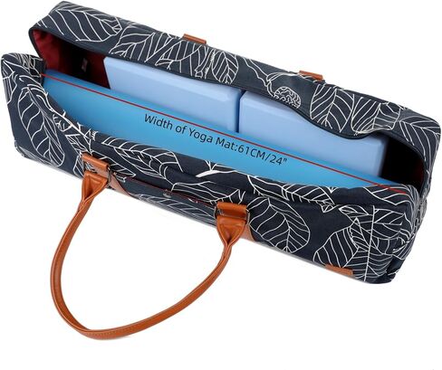 حقيبة سجادة يوجا كبيرة من القماش من باوشا مقاس 1/4 1/3 2/5 1/2 بوصة بساط يوجا سميك للغاية للنساء YG-01 in Kuwait