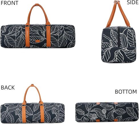 حقيبة سجادة يوجا كبيرة من القماش من باوشا مقاس 1/4 1/3 2/5 1/2 بوصة بساط يوجا سميك للغاية للنساء YG-01 in Kuwait