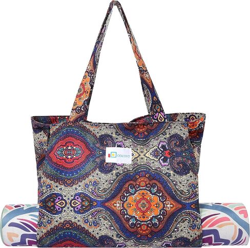 Aozora Yoga Mat Bag Tote Sling Carrier with Yoga Mat Carrier Pocket Carryall Shoulder Bag Light and Durable in Kuwait