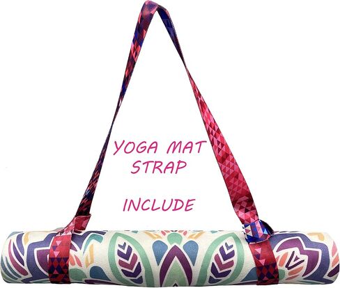 Aozora Yoga Mat Bag Tote Sling Carrier with Yoga Mat Carrier Pocket Carryall Shoulder Bag Light and Durable in Kuwait