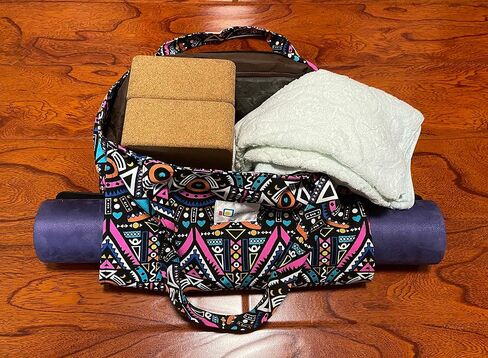 Aozora Yoga Mat Bag Tote Sling Carrier with Yoga Mat Carrier Pocket Carryall Shoulder Bag Light and Durable in Saudi Arabia