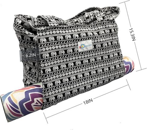 Aozora Yoga Mat Bag Tote Sling Carrier with Yoga Mat Carrier Pocket Carryall Shoulder Bag Light and Durable in Saudi Arabia