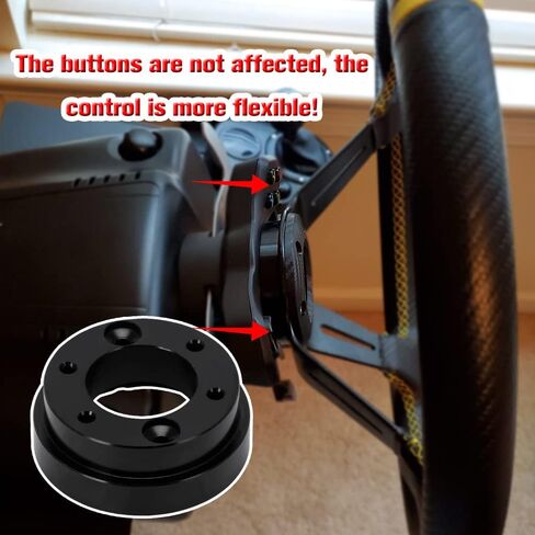 70 مم 2.75 بوصة لوحة محول عجلة القيادة محور بوس لـ Logitech G29 G920 G923 ترقية 13 14 بوصة عجلة القيادة مقبس حلقة لعبة استبدال جزء لعبة سباق السيارات تعديل الألومنيوم in Kuwait