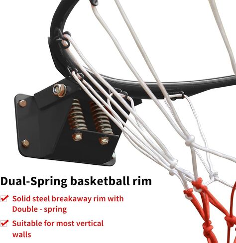 Double Spring Solid Rim, 18 "Indoor and Outdoor，All -Weather in Kuwait