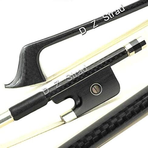 قوس فيولا DZ Strad - موديل 401 - قوس مضفر من ألياف الكربون (4/4 - ألياف الكربون) in Kuwait