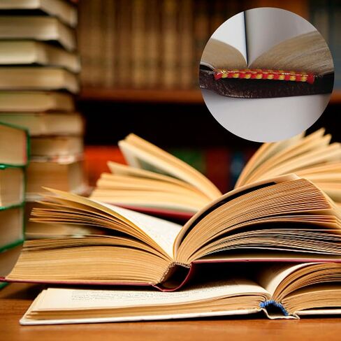 10 قطع من عصابات الرأس المكونة من 10 ألوان من القطن مجموعة ربط الكتب للمبتدئين، ديكور كتب تجليد الكتب، 20 ياردة إجمالاً in Saudi Arabia