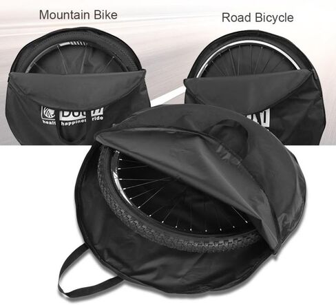 Duuti Bike ycle Wheel Carrying Package Bags MTB Cycling Road Mountain Bike Wheels Bags Box Case Wheelset Bag Accessories(27.5In) Bike Wheel Bag Bike Wheel Bag in Saudi Arabia