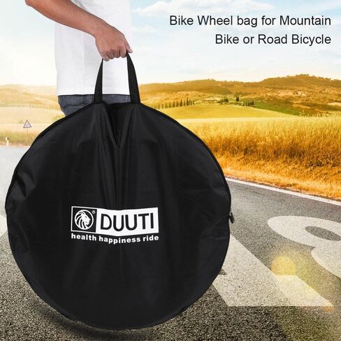 Duuti Bike ycle Wheel Carrying Package Bags MTB Cycling Road Mountain Bike Wheels Bags Box Case Wheelset Bag Accessories(27.5In) Bike Wheel Bag Bike Wheel Bag in Saudi Arabia
