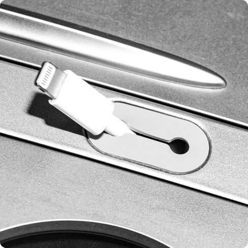 Motrobe Tesla Model Y Model 3 Center Console USB Charging Cable Organizer Console Cable Management Holder for 2021 2022 2023 Model 3 Model Y Accessories in Kuwait