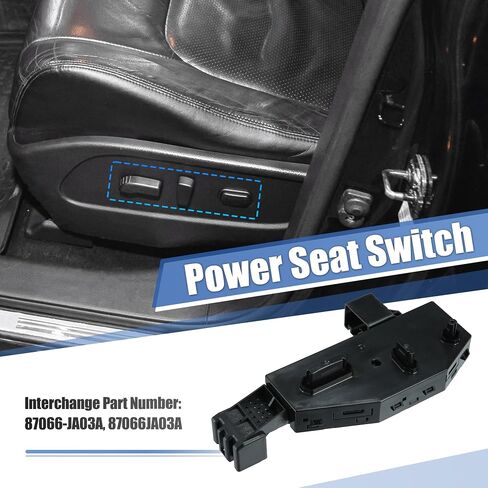 X AUTOHAUX 23247096 Front Right Passenger Side Power Seat Switch for Chevrolet Silverado 1500 2014-2018 for Chevrolet Silverado 3500 HD 2015-2019 in Saudi Arabia