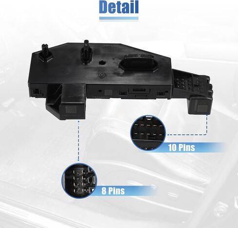 X AUTOHAUX 23247096 Front Right Passenger Side Power Seat Switch for Chevrolet Silverado 1500 2014-2018 for Chevrolet Silverado 3500 HD 2015-2019 in Saudi Arabia
