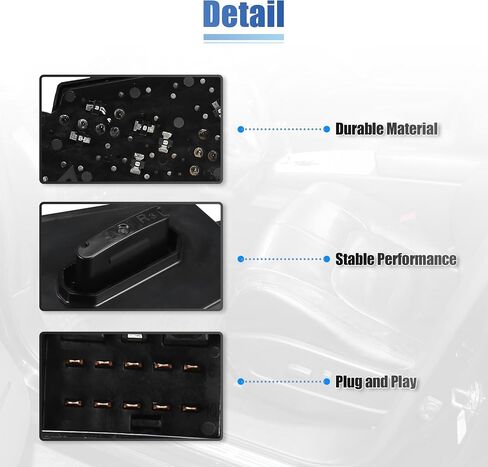 X AUTOHAUX 23247096 Front Right Passenger Side Power Seat Switch for Chevrolet Silverado 1500 2014-2018 for Chevrolet Silverado 3500 HD 2015-2019 in Saudi Arabia