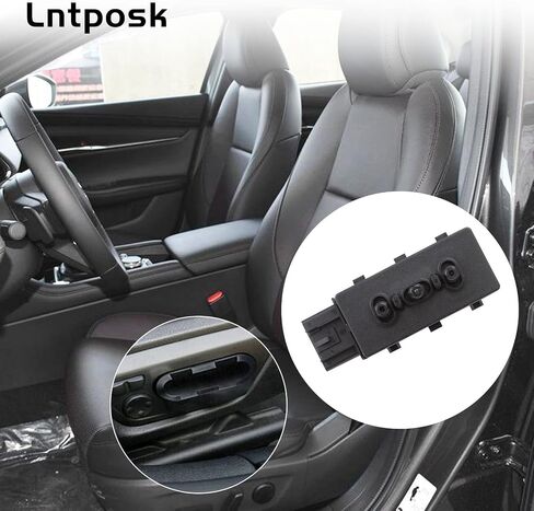 6-Way Driver Side Power Seat Adjustment Switch Compatible with 2004-2013 Chevy Impala Gmc Sierra Cadillac Escalade Buick,Replacement for 12451495 SW5162,1S7614, PSW17 in Saudi Arabia