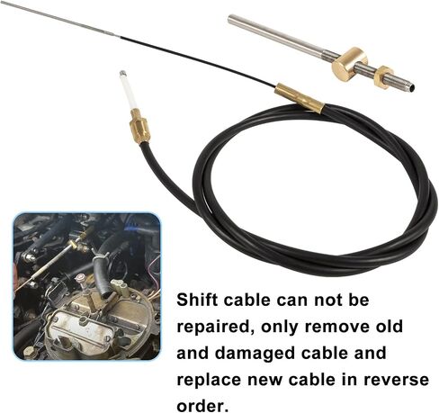 طقم كابل التحول السفلي 865436A02 متوافق مع Mercruiser R-MR Alpha 1 وAlpha 1، Alpha 1 Gen 2، R، MR in Kuwait