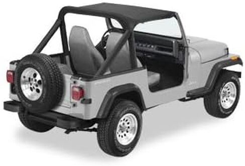 Bestop 5250915 قميص بيكيني أسود بدون حمالات على طراز Targa من أجل 1987-1991 Wrangler in Saudi Arabia