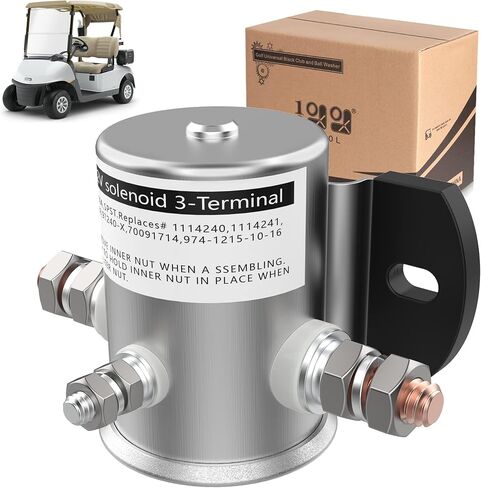 36 Volt Continuous Duty Solenoid Relay for EZGO Electric Golf Cart, 70 Series OEM# 27855G01 11761G1 27855G02 31680G1 3016 in Saudi Arabia