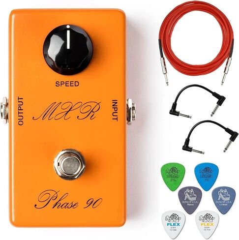 مجموعة دواسة MXR CSP026 '74 Vintage Phase 90 Effects مع كابل أداة، و2 كابل توصيل، و6 قطع دنلوب in Saudi Arabia