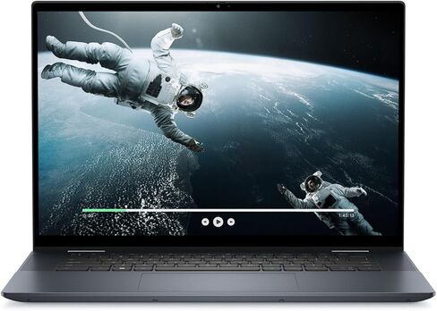 Dell Inspiron 16 7000 كمبيوتر محمول 2 في 1 I 16 بوصة FHD+ شاشة لمس 300nits I 6-Core AMD Ryzen 5 7530U (>i7-1255U) I 8GB DDR4 512GB SSD I قارئ بصمات الأصابع لوحة مفاتيح بإضاءة خلفية USB-C Win11 Pro in Kuwait