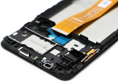 استبدال شاشة Samsung A12 مع إطار لهاتف Samsung Galaxy A12 a125u1 s127dl a125a a125w a125m a125f شاشة LCD تعمل باللمس مع أدوات 6.5 بوصة أسود in Saudi Arabia