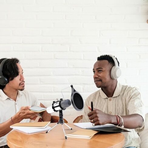 ميكروفون كمبيوتر USB - ميكروفون مكثف للألعاب مع حامل ثلاثي القوائم وفلتر بوب - ميكروفون بودكاست متعدد الاتجاهات لبث الكمبيوتر وتسجيل الموسيقى in Saudi Arabia