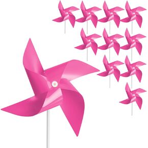50 PCS Pinwheels ، مغازل الرياح والهدايا الحفلات تفضل الهدايا للأطفال ، دبوسات في الهواء الطلق من الفناء والحديقة (الأزرق الداكن)