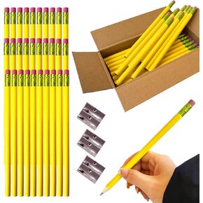 30 PCS أقلام جومبو و 3 قطع شحذ ، وأقلام رصاص كبيرة من الدهون قلم رصاص مع أسود ، أقلام الرصاص الكثيفة للأطفال في مرحلة ما قبل المدرسة.