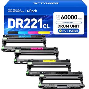dr221cl dr-221cl und unit set 4 pack pack leveling remitive for brother color DCP-9020CDN HL-3140CW HL-3150CDW HL-3170CDW HL-3180CDW MFC-9130CW MFC-9330CDW MFC-9340CDW