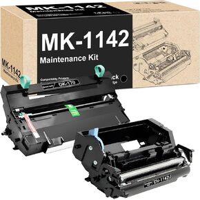 MK-1142 MK1142 Maintenance Kit Replacement for Kyocera MK-1142 1702ML0KL0 for ECOSYS M2035dn M2535dn FS-1035MFP FS-1135MFP Printer Includes DK-170 Drum Unit and DV-1142U Developer Unit