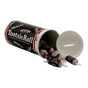 Tootsie Roll Bank ، بنك 4oz قابل للاستخدام مملوءًا بالجيش