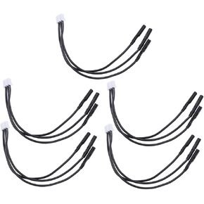 5pcs 2.0mm موز توصيل أنثى إلى 3pin ذكور محول RC محرك بدون فرش تحويل سلك الموصل ESC ، ل SCX24 المحوري