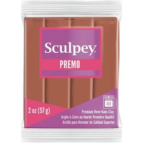 Sculpey Premo Polymer Clay 2oz-Terra Cotta
