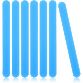 7pcs Silicone Stir Sticks Reusable Silicone Sticks for Minimizing Bubbles Popsicle for Liquid, Paint, Resin, Epoxy, Popsicle Stirring Tool DIY Crafts